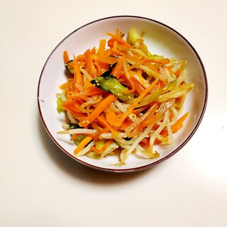 電子レンジで彩り野菜のナルム♪